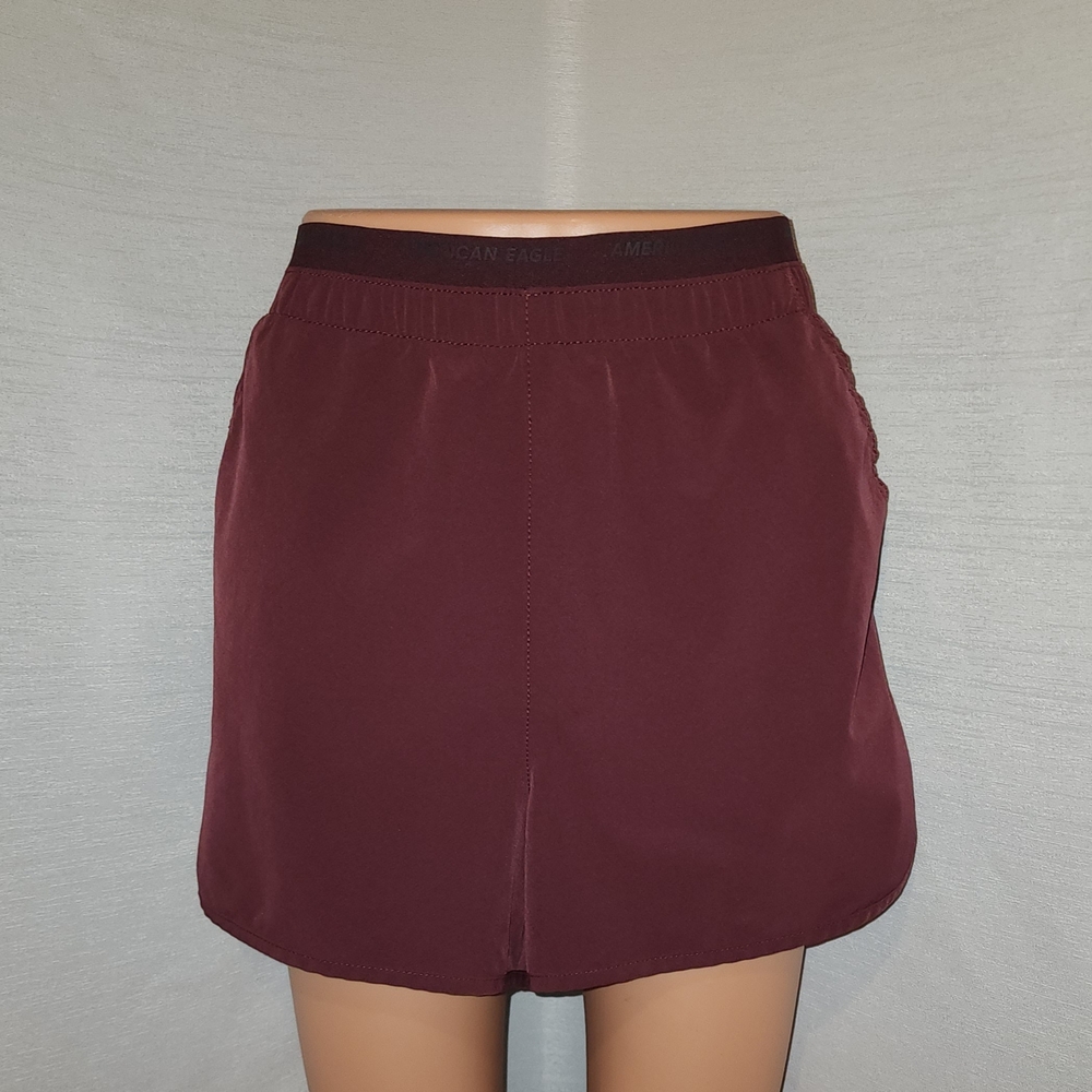 American Eagle Outfitters Women's Burgundy Shorts